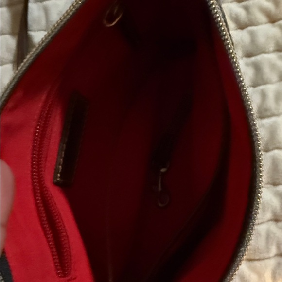 Dooney & Bourke Navy Croc-Embossed Crossbody Bag - Picture 2 of 2